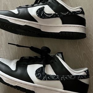 Nike paisley dunk lows